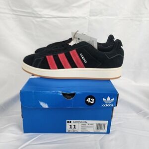Adidas Campus 00s Casual Athletic Shoes / Black Red White / JH8059 / Men's 11